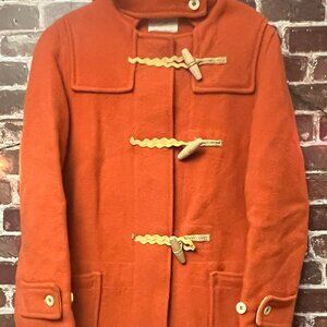 RARE Vintage Gloverall "The Monty" Wool Duffle Coat - Burnt Orange